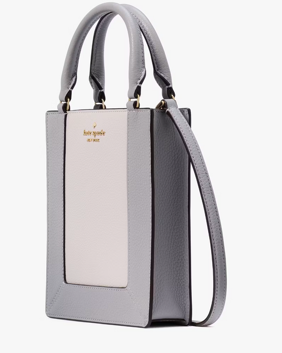 Kate Spade Lena Colorblock Mini Tote In Mountain Grey Multi (Pre-Order)