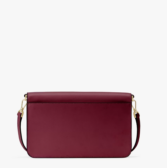 Kate Spade Madison Willow Medium Flap Convertible Crossbody In Blackberry Preserves (Pre-Order)