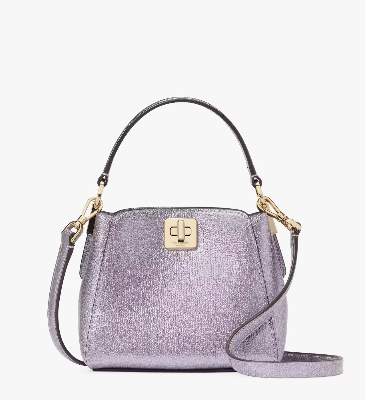 Kate Spade Phoebe Metallic Mini Top Handle Crossbody In Light Candied Flower (Pre-Order)