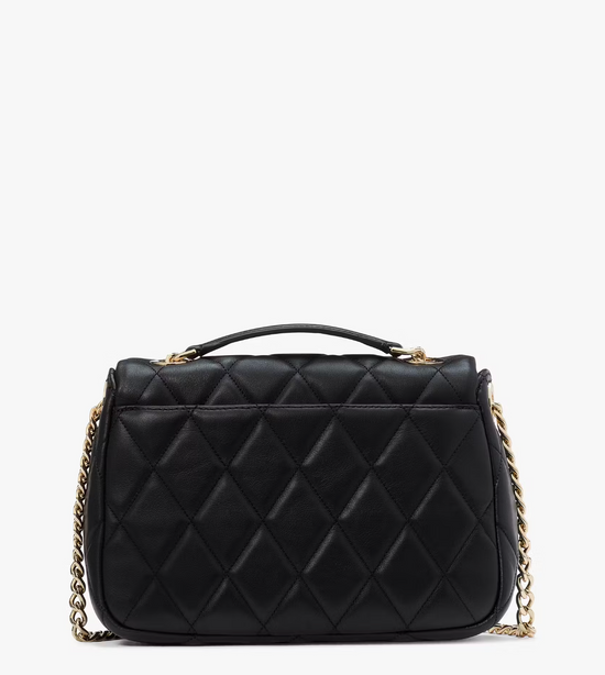 Kate Spade Carey Quilted Small Flap Crossbody In Black (Pre-Order)