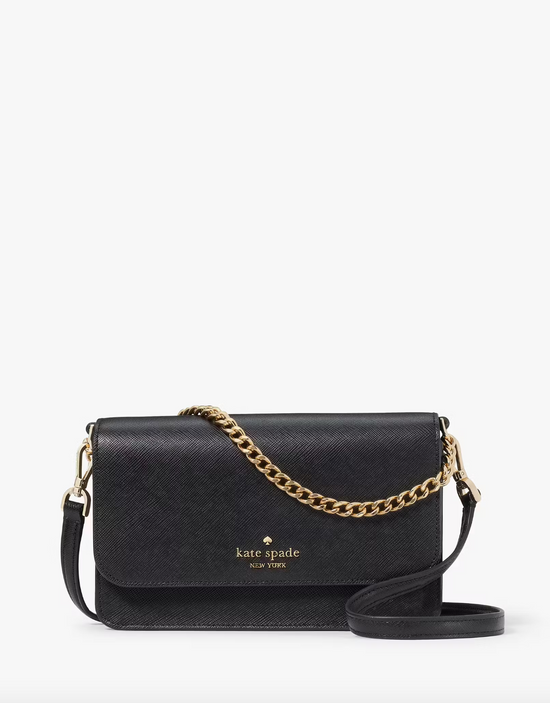 Kate Spade Madison Willow Mini Flap Crossbody In Black (Pre-Order)