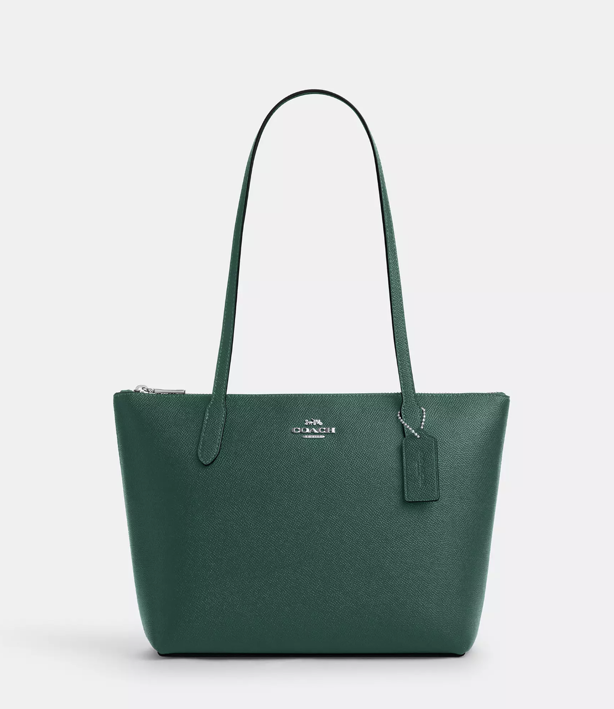 Coach Fiona Zip Tote Bag In Emerald Green (Pre-Order)