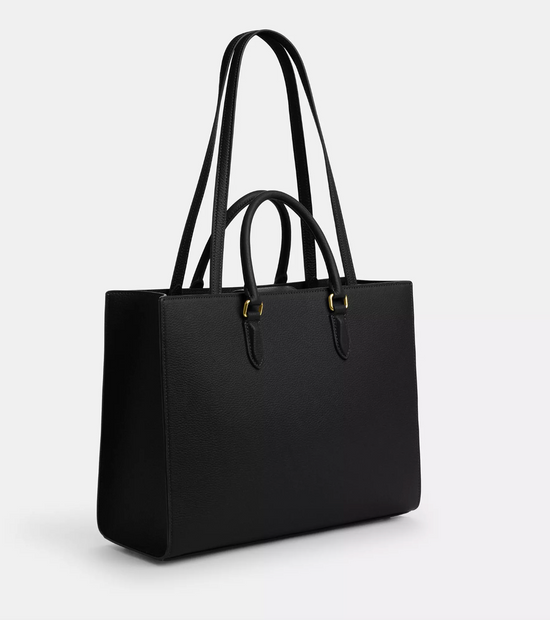 Coach Maggie Tote Bag In Black (Pre-Order)