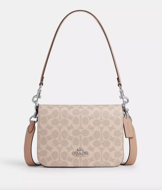 Coach Quinn Bag In Signature Silver Sand Taupe (Pre-Order)