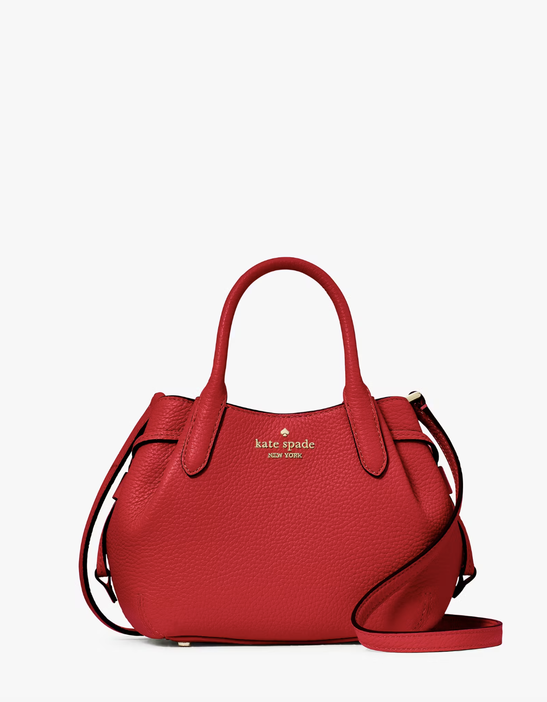 Kate Spade Dumpling Mini Satchel In Perfect Cherry (Pre-Order)