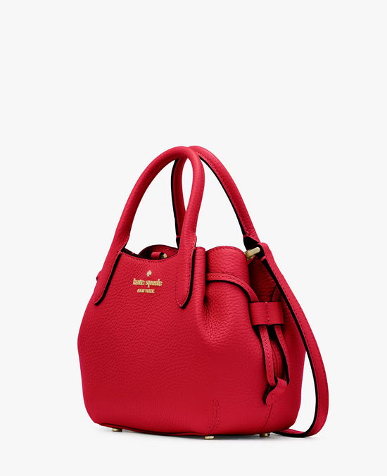 Kate Spade Dumpling Mini Satchel In Perfect Cherry (Pre-Order)