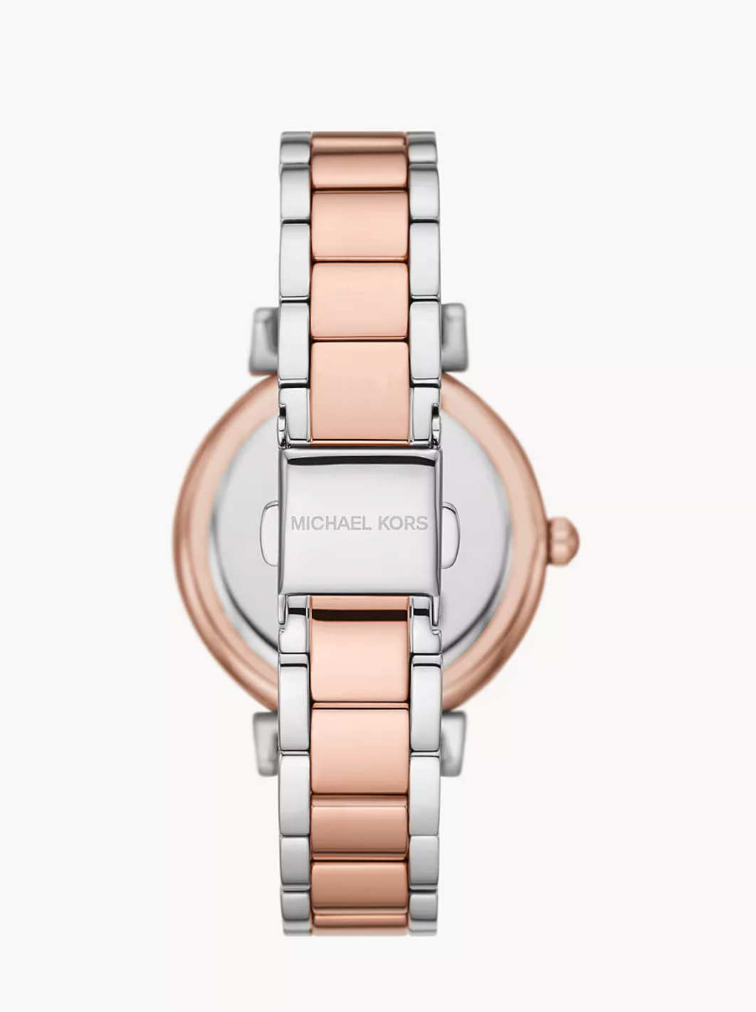 Michael Kors Women Abbey Three-Hand Rose Gold-Tone Stainless Steel Watch Mk4616 (Pre-Order)