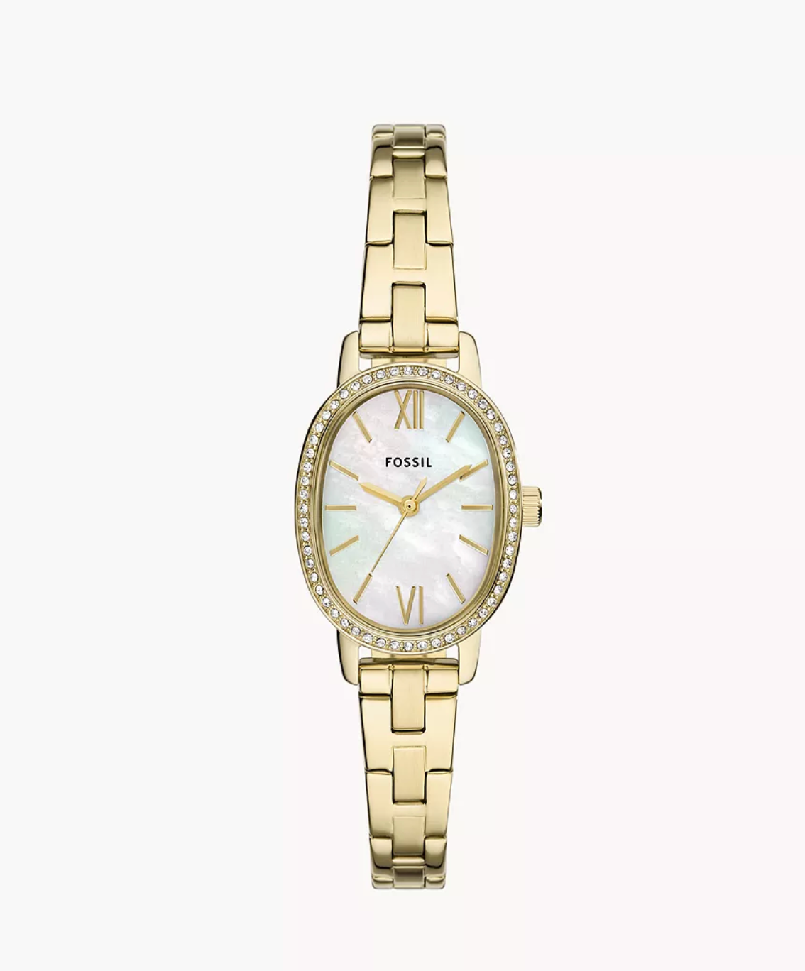 Fossil Women Penny Three-Hand Gold-Tone Stainless Steel Watch Bq3976 (Pre-Order)