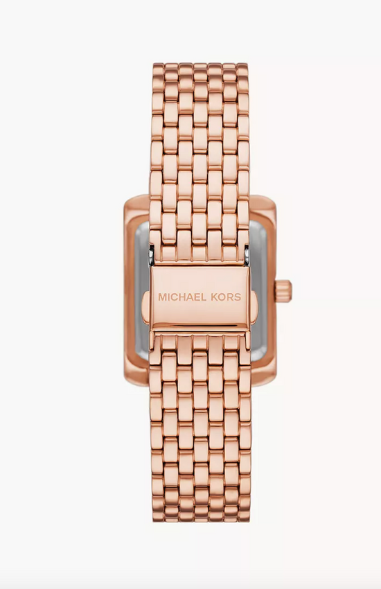 Michael Kors Women Emery Three-Hand Rose Gold-Tone Stainless Steel Watch MK4743 (Pre-Order)