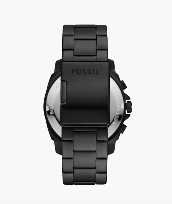 Fossil Men Privateer Chronograph Black Stainless Steel Watch Bq2759 (Pre-Order)