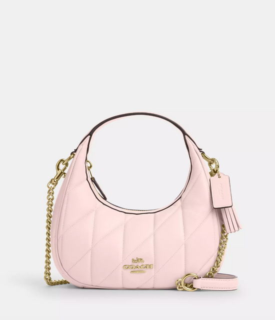 Coach Carmen Mini Crossbody Bag With Quilting In Gold Blush (Pre-Order)