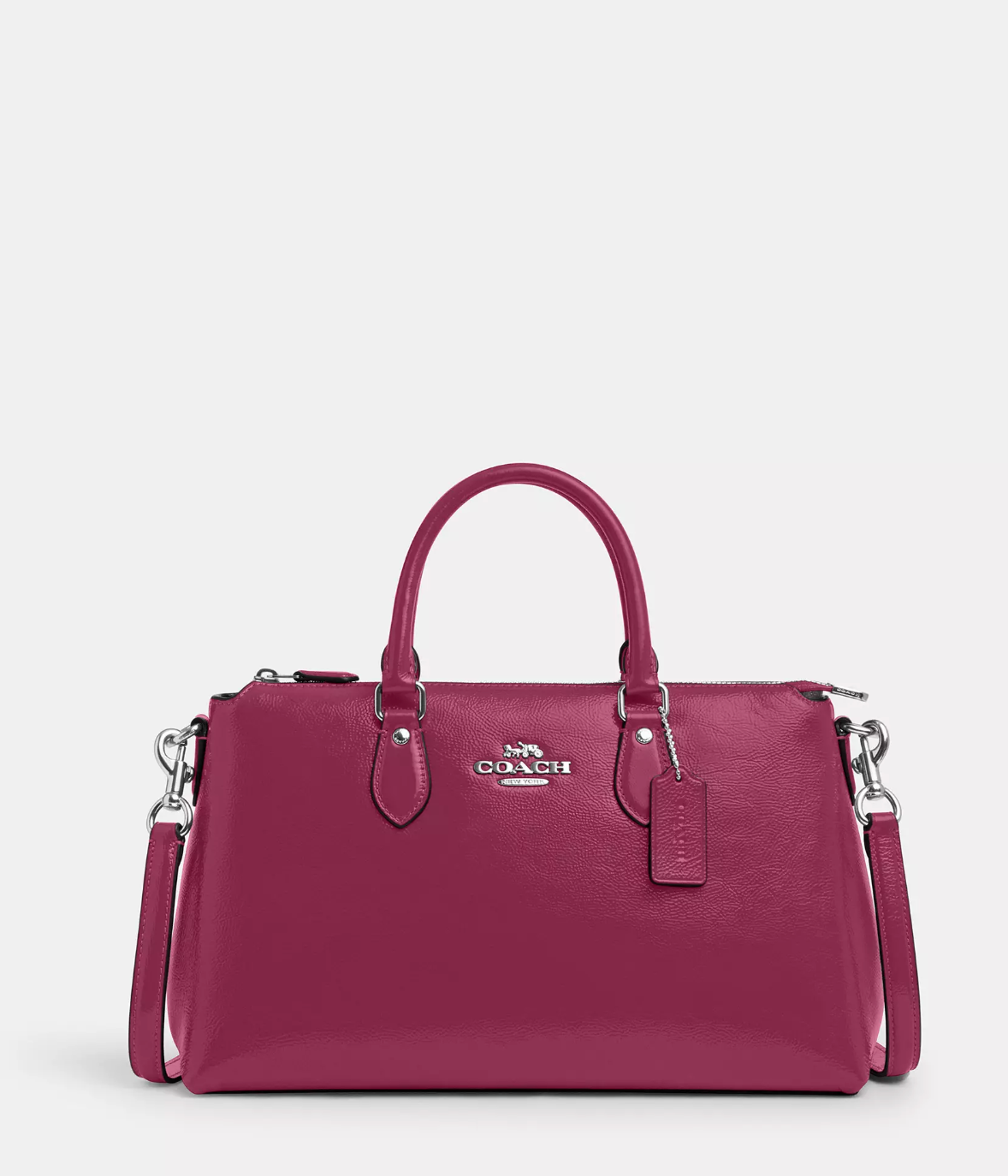 Coach Georgia Satchel In Silver Pink (Pre-Order)