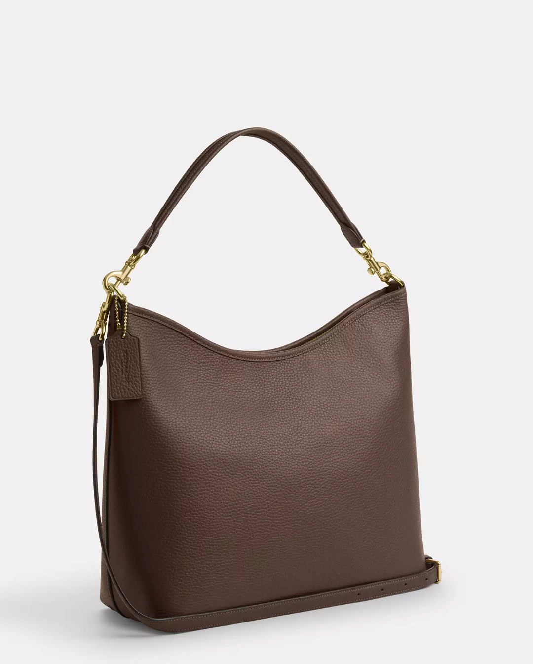 Coach Laurel Large Shoulder Bag In Dark Stone (Pre-Order)