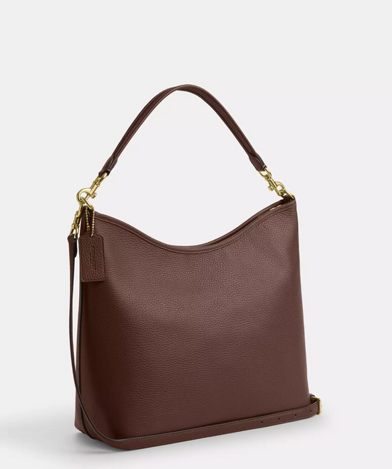 Coach Laurel Large Shoulder Bag In Gold Maple (Pre-Order)