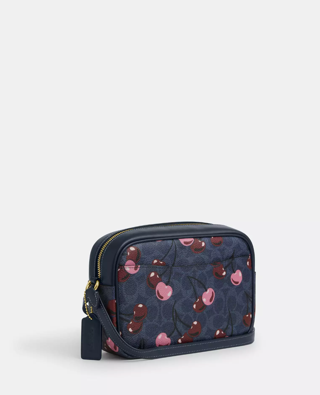 Coach Jamie Camera Bag In Signature Canvas With Cherry Print Denim multi (Pre-Order)