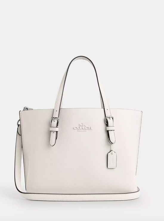 Coach Mollie Tote 25 In Silver Chalk (Pre-Order)