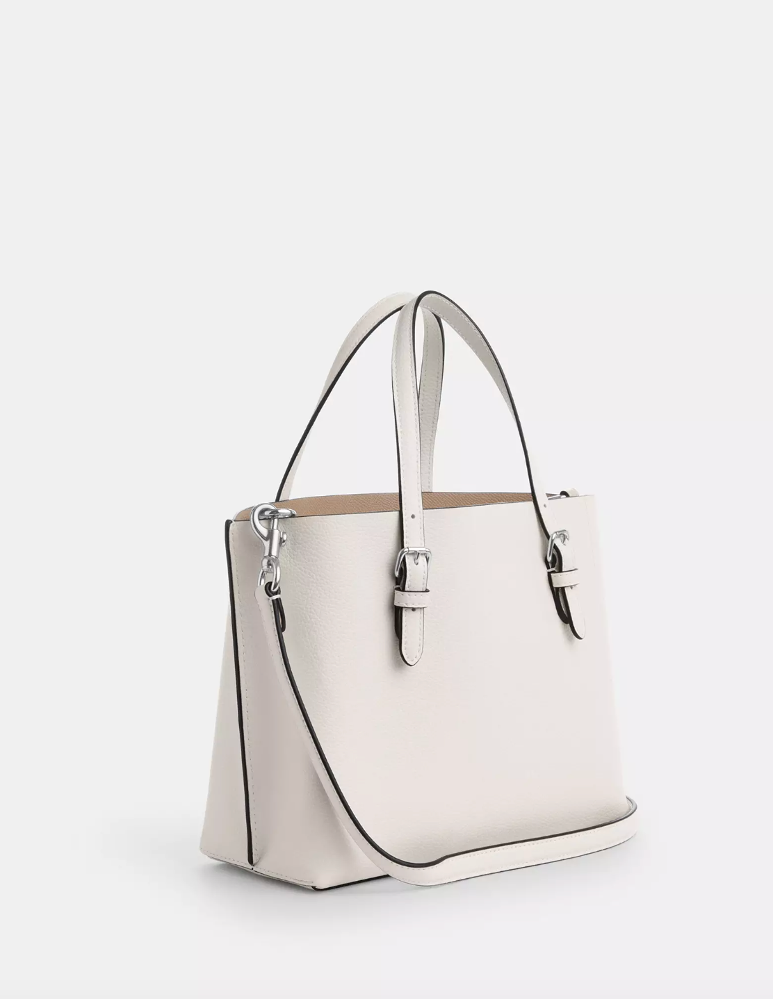 Coach Mollie Tote 25 In Silver Chalk (Pre-Order)