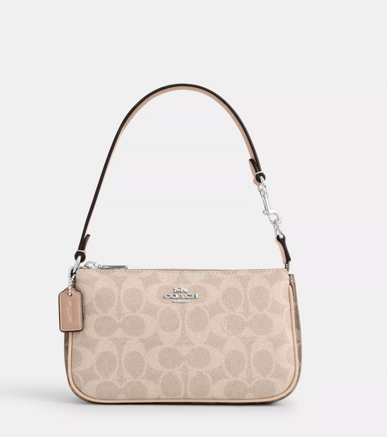 Coach Nolita 19 In Blocked Signature Sand Taupe Multi (Pre-Order)