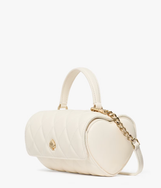 Kate Spade Heart to Heart 3D Barrel Crossbody In Meringue (Pre-Order)