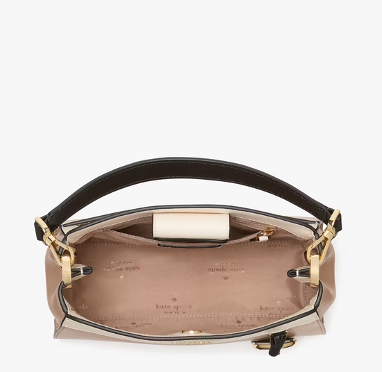 Kate Spade Madison Small Top Handle Satchel In Toasted Hazelnut Multi (Pre-Order)