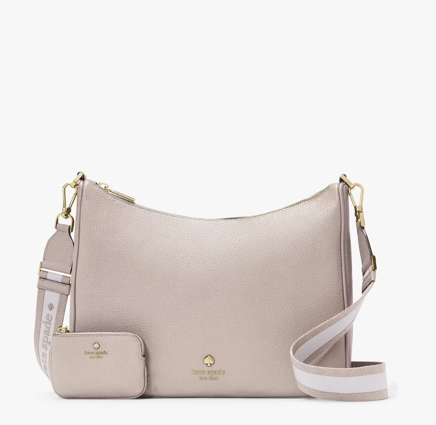 Kate Spade Emma Large Crossbody In Cozy Grey (Pre-Order)