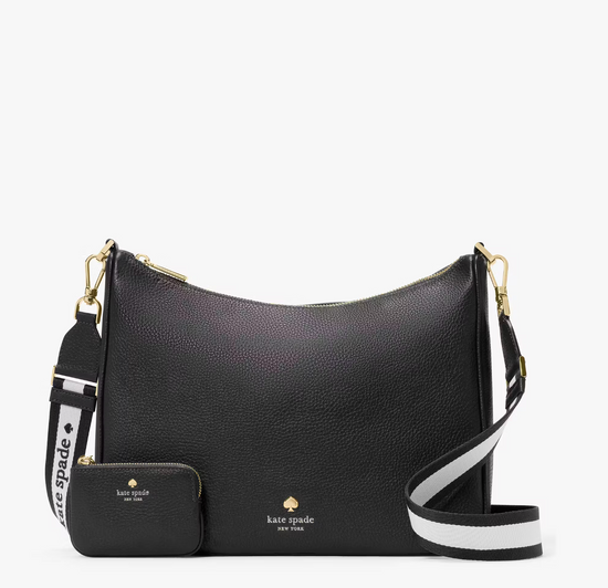 Kate Spade Emma Large Crossbody In Black (Pre-Order)