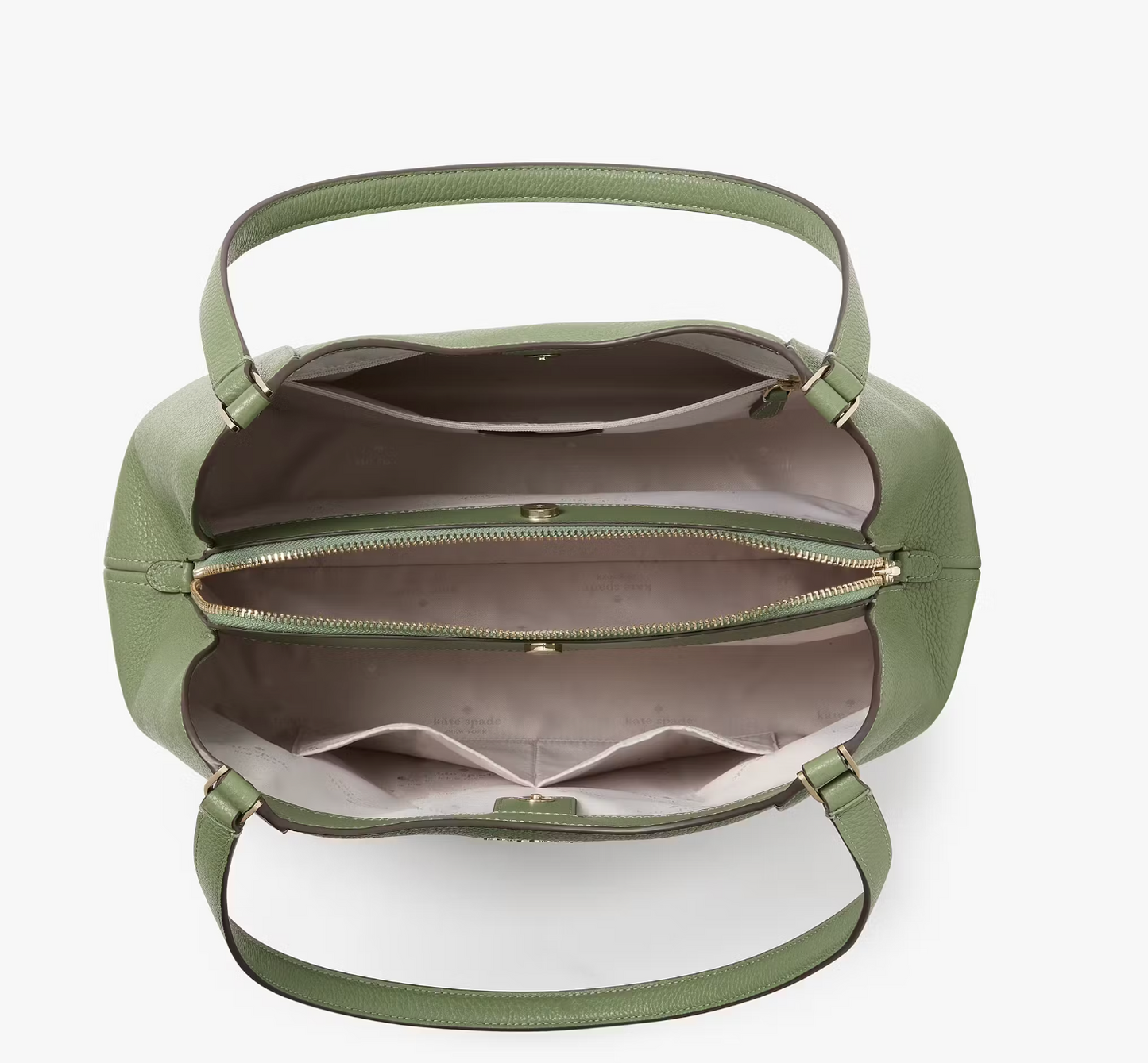 Kate Spade Lena Triple Compartment Shoulder In Romaine (Pre-Order)