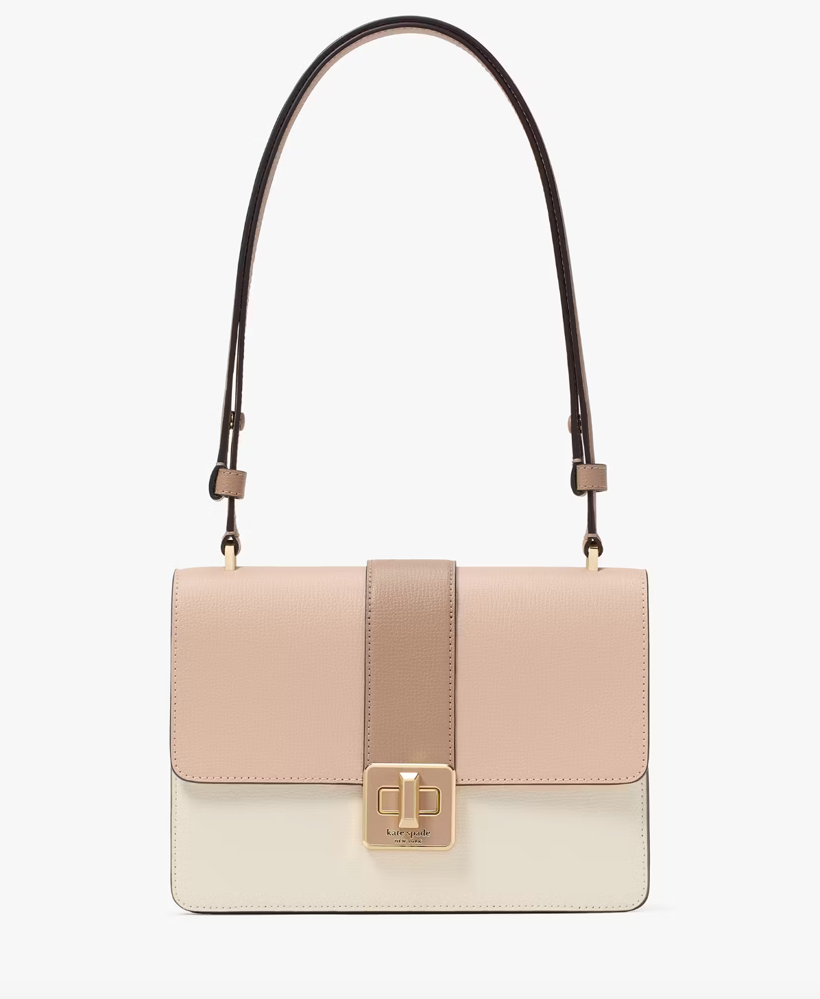 Kate Spade Phoebe Turnlock Shoulder Bag In Toasted Hazelnut Multi (Pre-order)