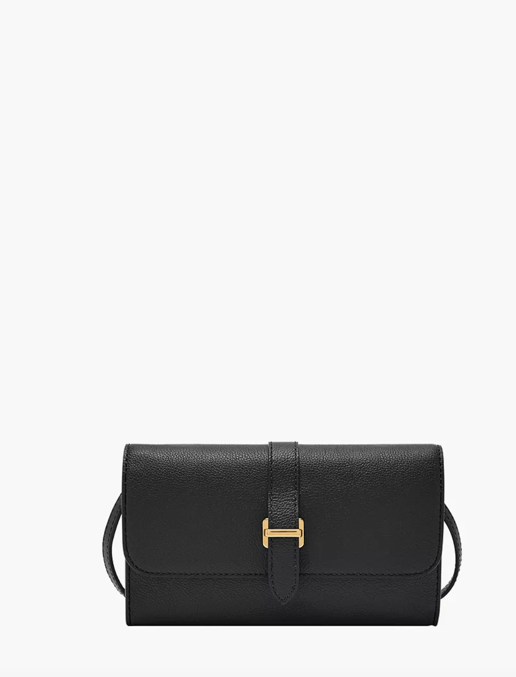 Fossil Emery Wallet Crossbody In Black (Pre-Order)