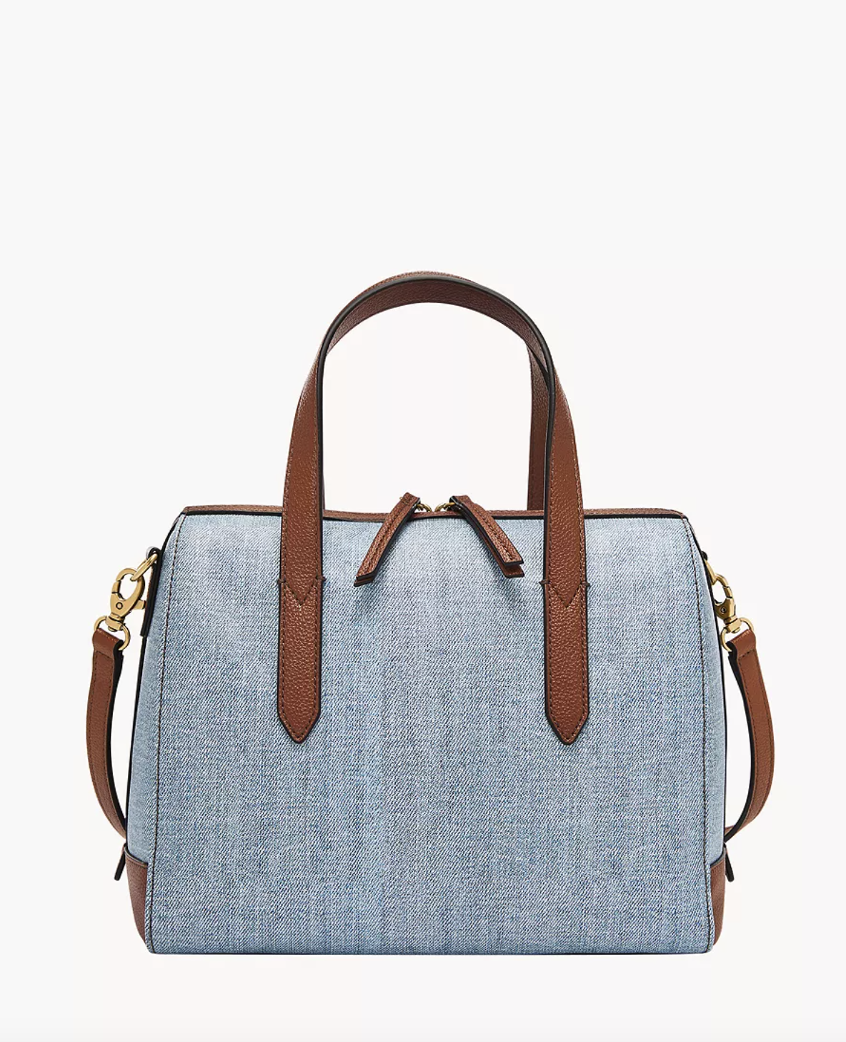 Fossil Sydney Satchel In Denim (Pre-Order)