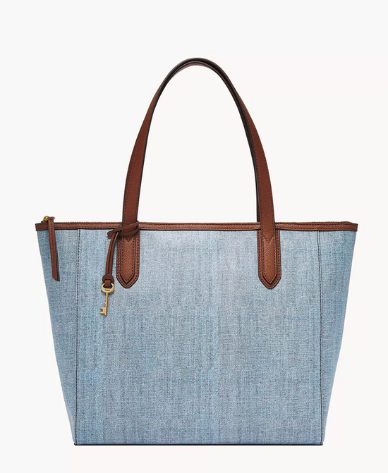 Fossil Sydney Large Tote In Denim (Pre-Order)