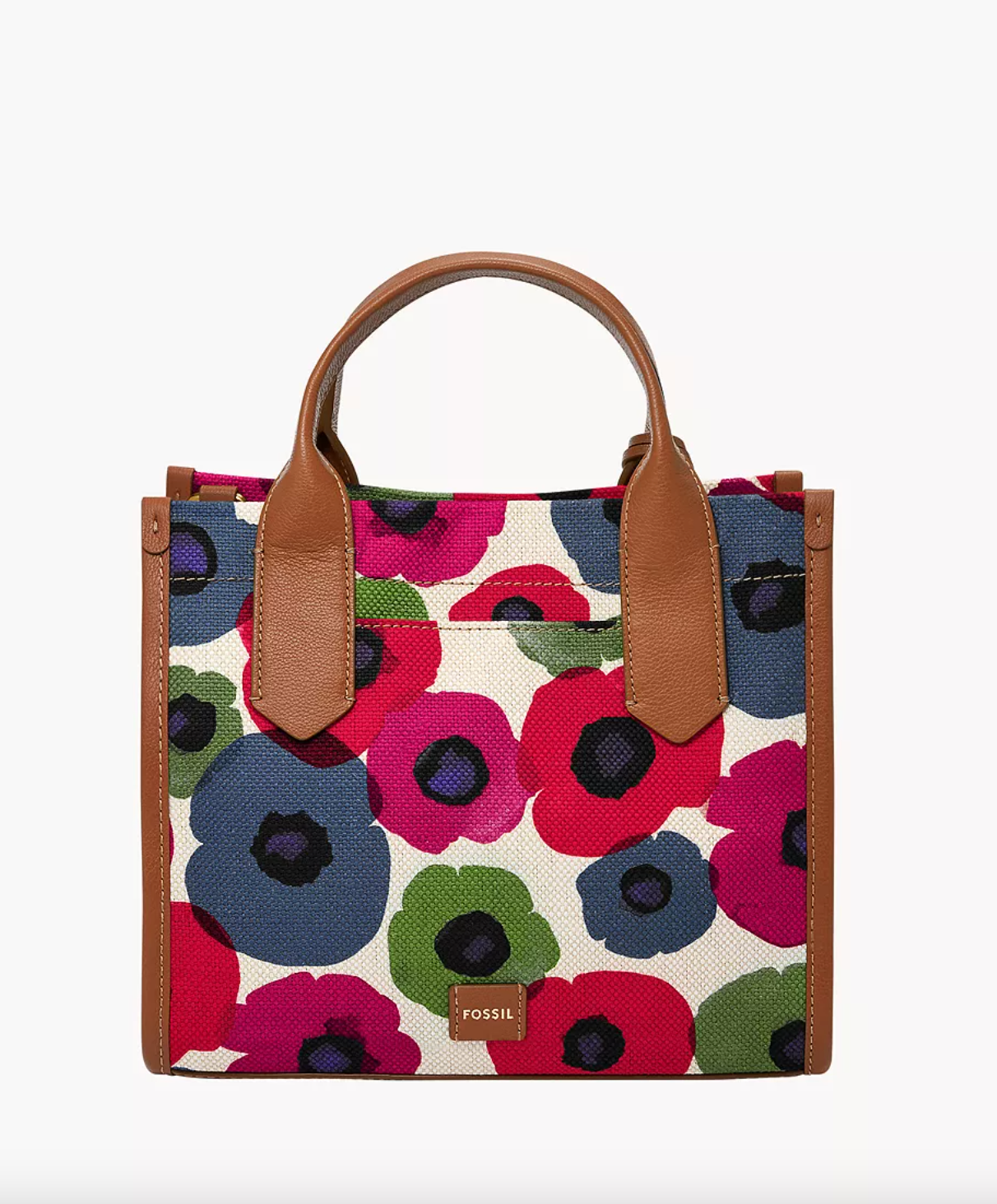 Fossil Kyler Small Tote In Floral Multi (Pre-Order)