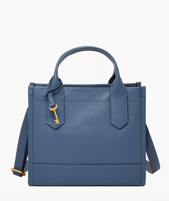 Fossil Kyler Small Tote In Blue Dusk (Pre-Order)