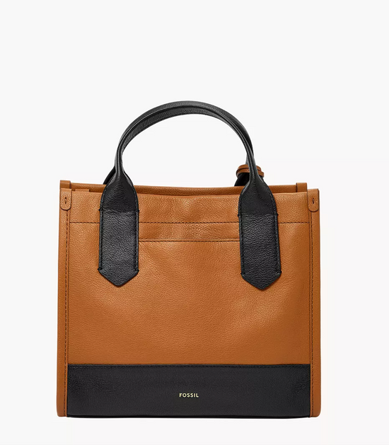 Fossil Kyler Small Tote In Neutral Multi (Pre-Order)