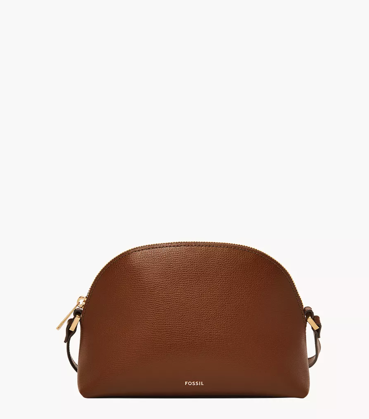 Fossil Bri Dome Crossbody In Medium Brown (Pre-Order)