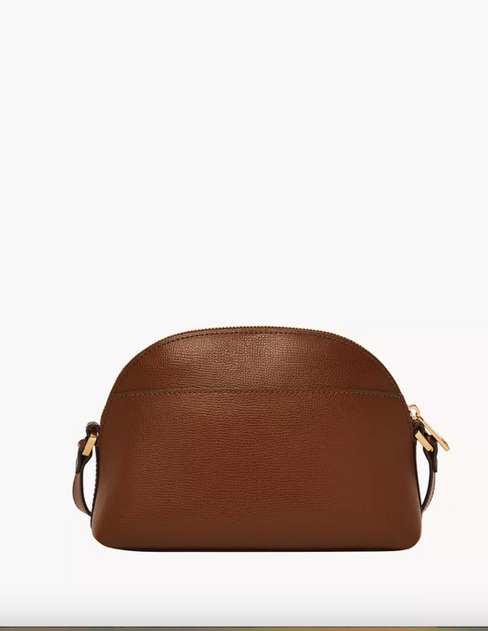 Fossil Bri Dome Crossbody In Medium Brown (Pre-Order)