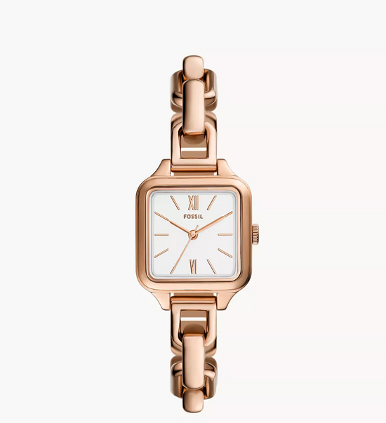 Fossil Women Colleen Three-Hand Rose Gold Stainless Steel Watch Bq5009 (Pre-Order)