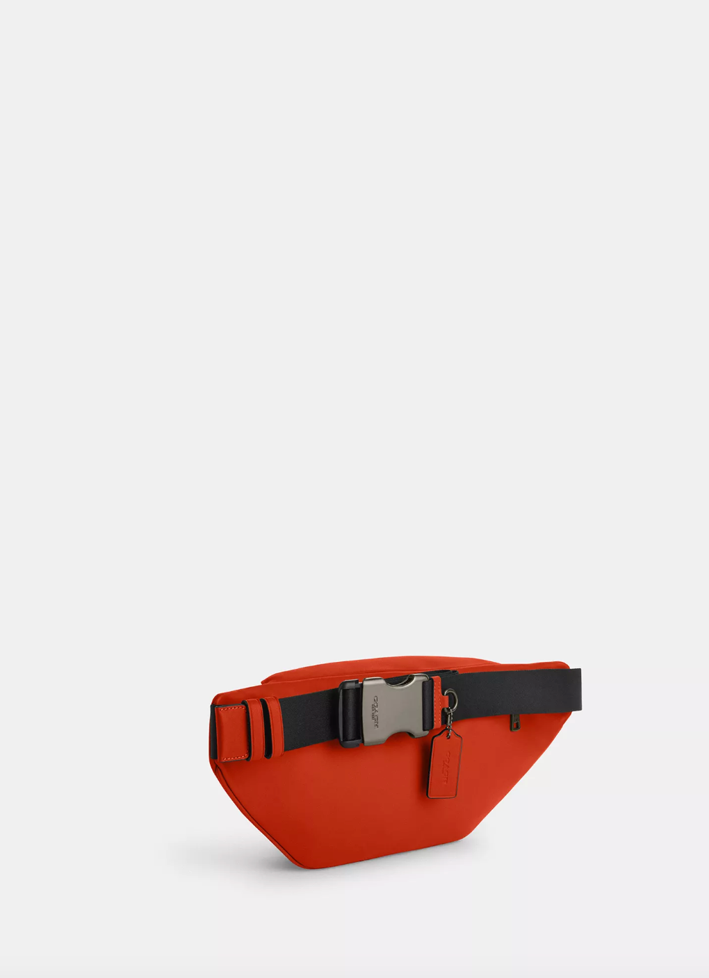 Coach Men Racer Belt Bag In Leather Deep Orange (Pre-Order)