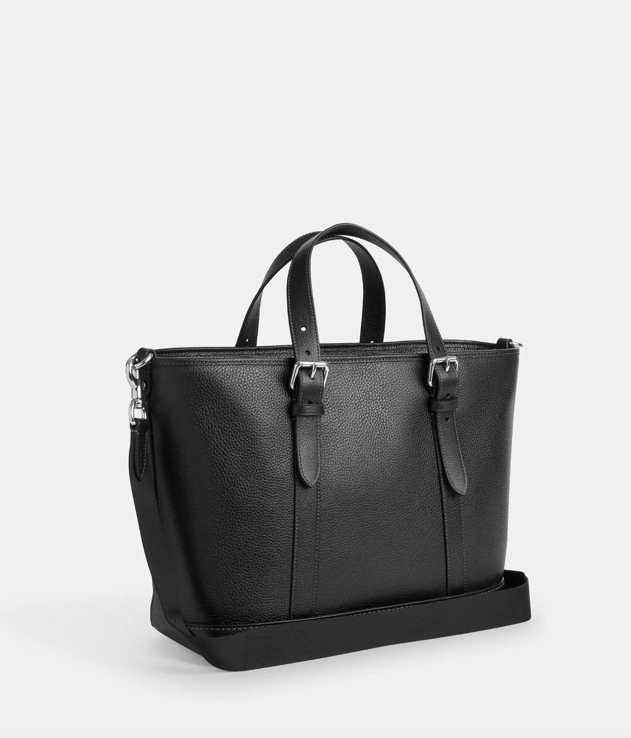 Coach Men Warner Tote Bag In Silver Black (Pre-Order)