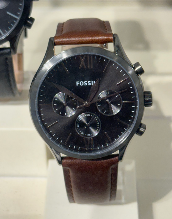 Fossil Men Fenmore Multifunction Brown Leather Watch Bq2814 (Pre-Order)