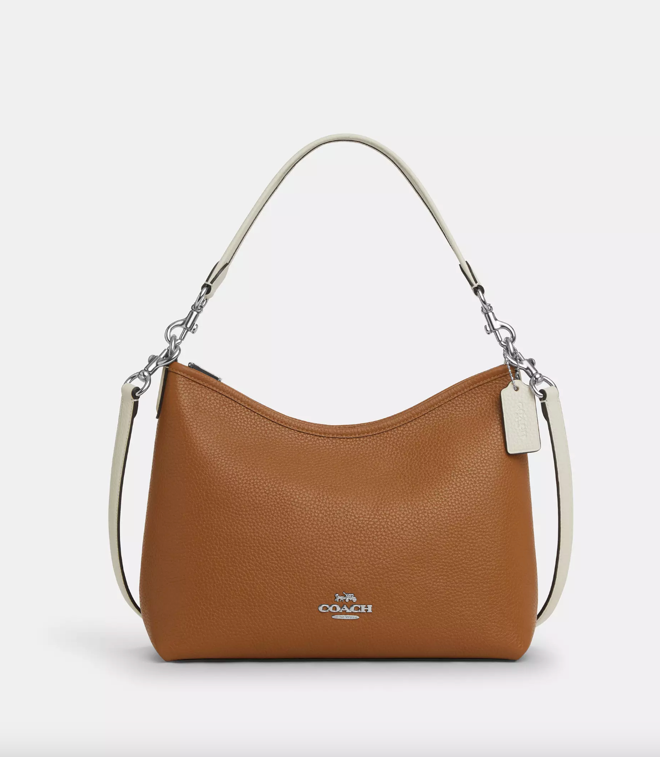 Coach Laurel Shoulder Bag In Light Saddle Multi