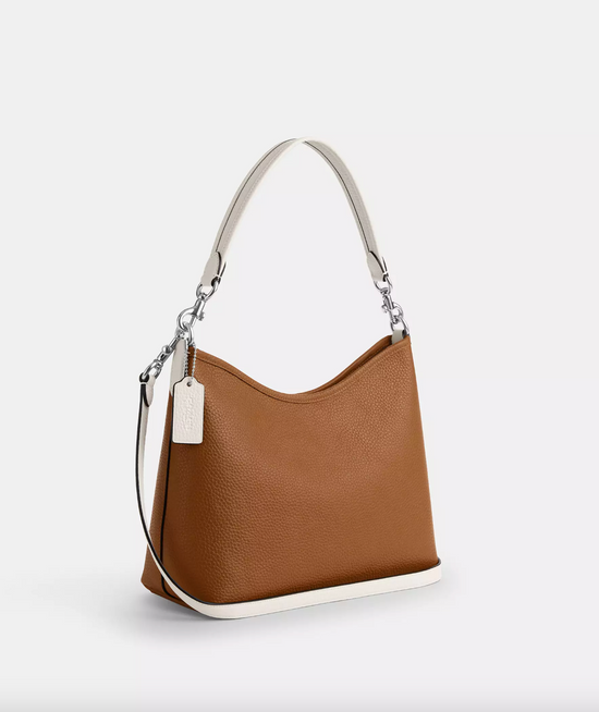 Coach Laurel Shoulder Bag In Light Saddle Multi