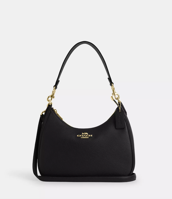 Coach Teri Hobo In Gold Black (Pre-Order)