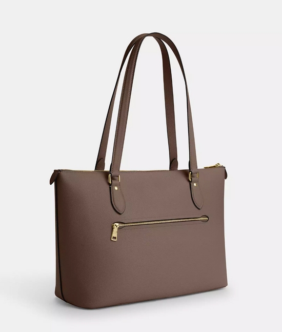 Coach Gallery Tote In Gold Dark Stone (Pre-Order)