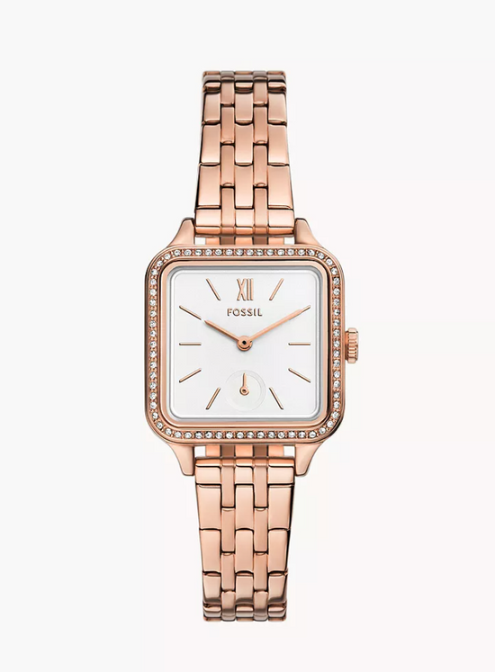 Fossil Women Colleen Three-Hand Rose Gold-Tone Stainless Steel Watch Bq3830 (Pre-Order)