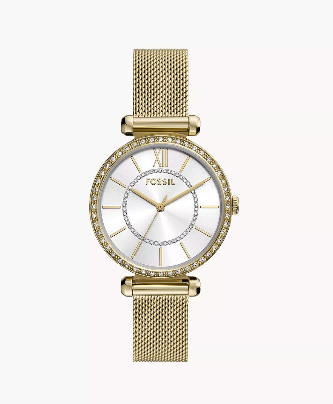 Fossil Women Tillie Three-Hand Gold-Tone Stainless Steel Watch Bq3990 (Pre-Order)