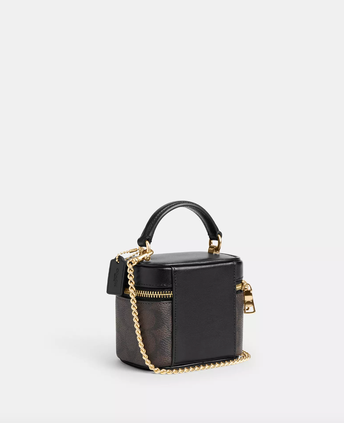 Coach Ava Crossbody Bag In Signature Gold Walnut Black (Pre-Order)