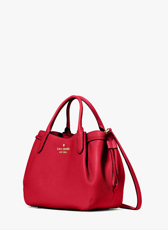 Kate Spade Dumpling Small Satchel In Perfect Cherry (Pre-Order)