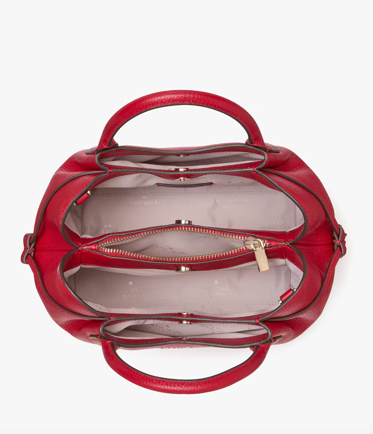 Kate Spade Dumpling Small Satchel In Perfect Cherry (Pre-Order)