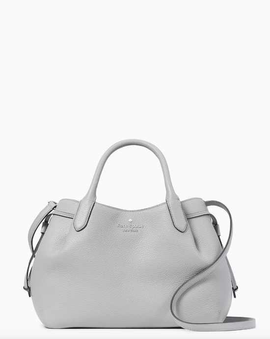 Kate Spade Dumpling Large Satchel In Mountain Grey (Pre-Order)